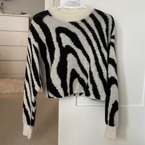 TNA Zebra Sweater